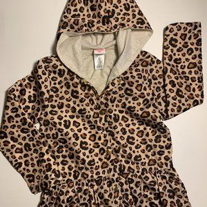 Little Girl's Size 6 Leopard Print Jacket
